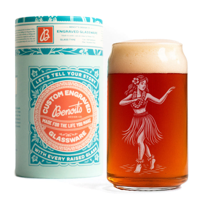 Hula Girl Glasses