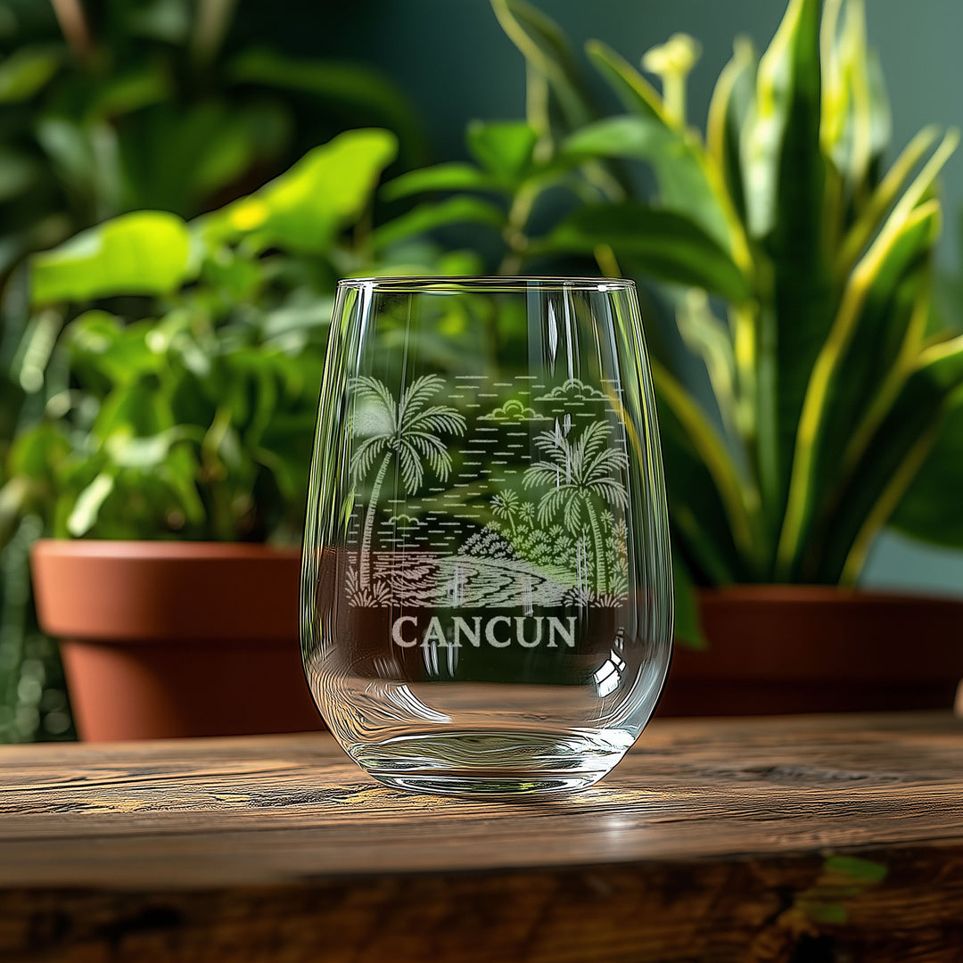 Cancún, Mexico Glasses