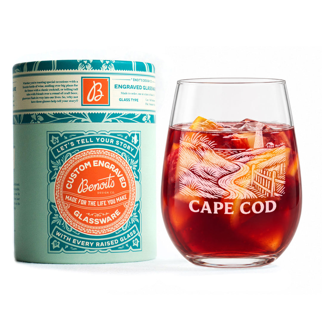 Cape Cod, Massachusetts Glasses