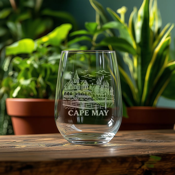 Cape May, New Jersey Glasses