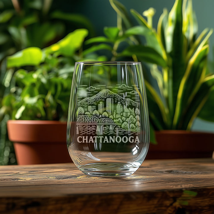 Chattanooga Tennessee Glasses