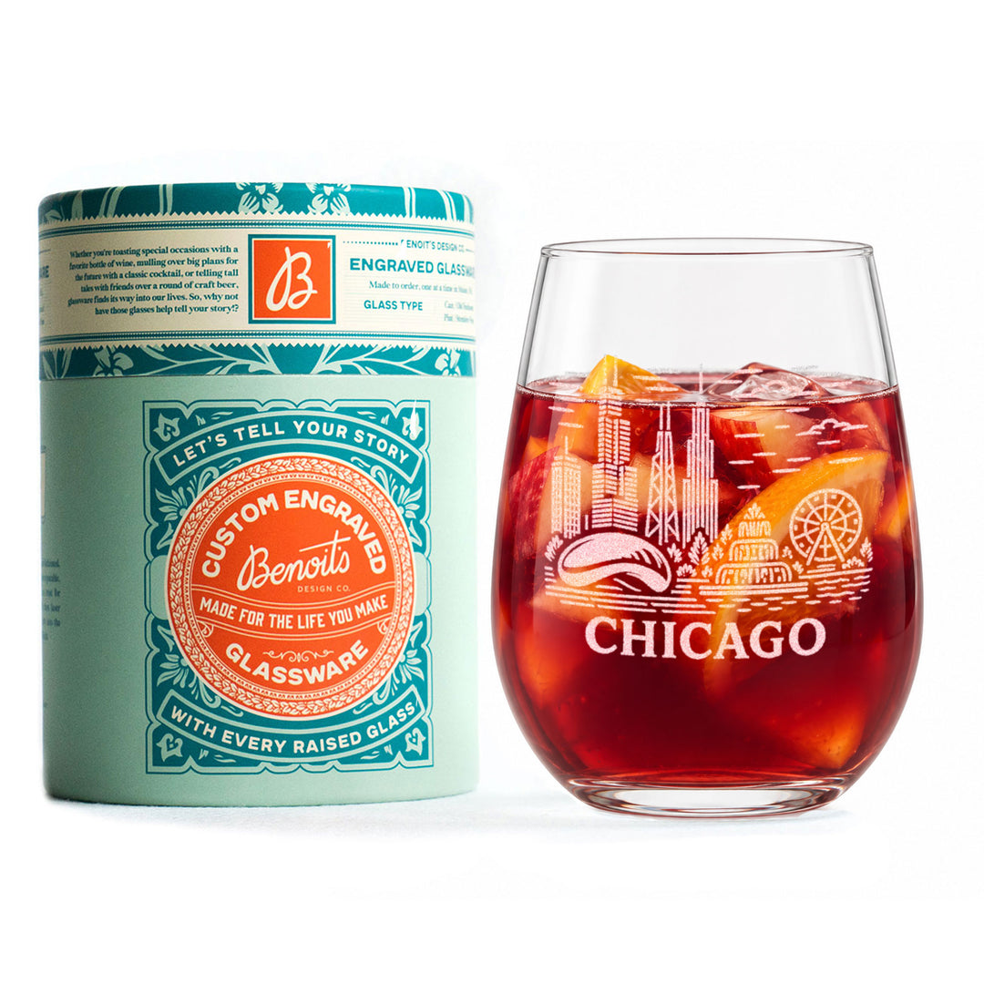 Chicago Illinois Glasses