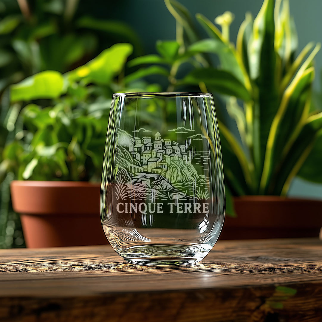 Cinque Terre Italy Glasses