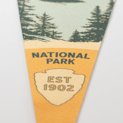 Crater Lake National Park Felt Pennant