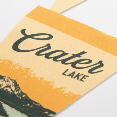 Crater Lake National Park Felt Pennant