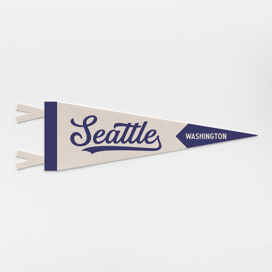 Custom Classic City &amp; State Felt Pennant