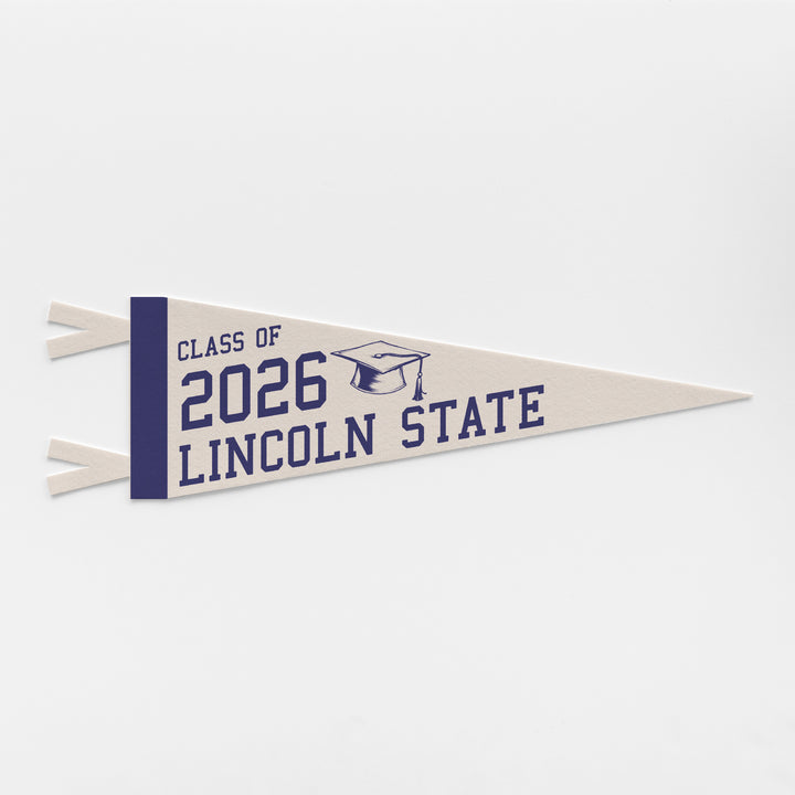 Custom Class of Gift Felt Pennant