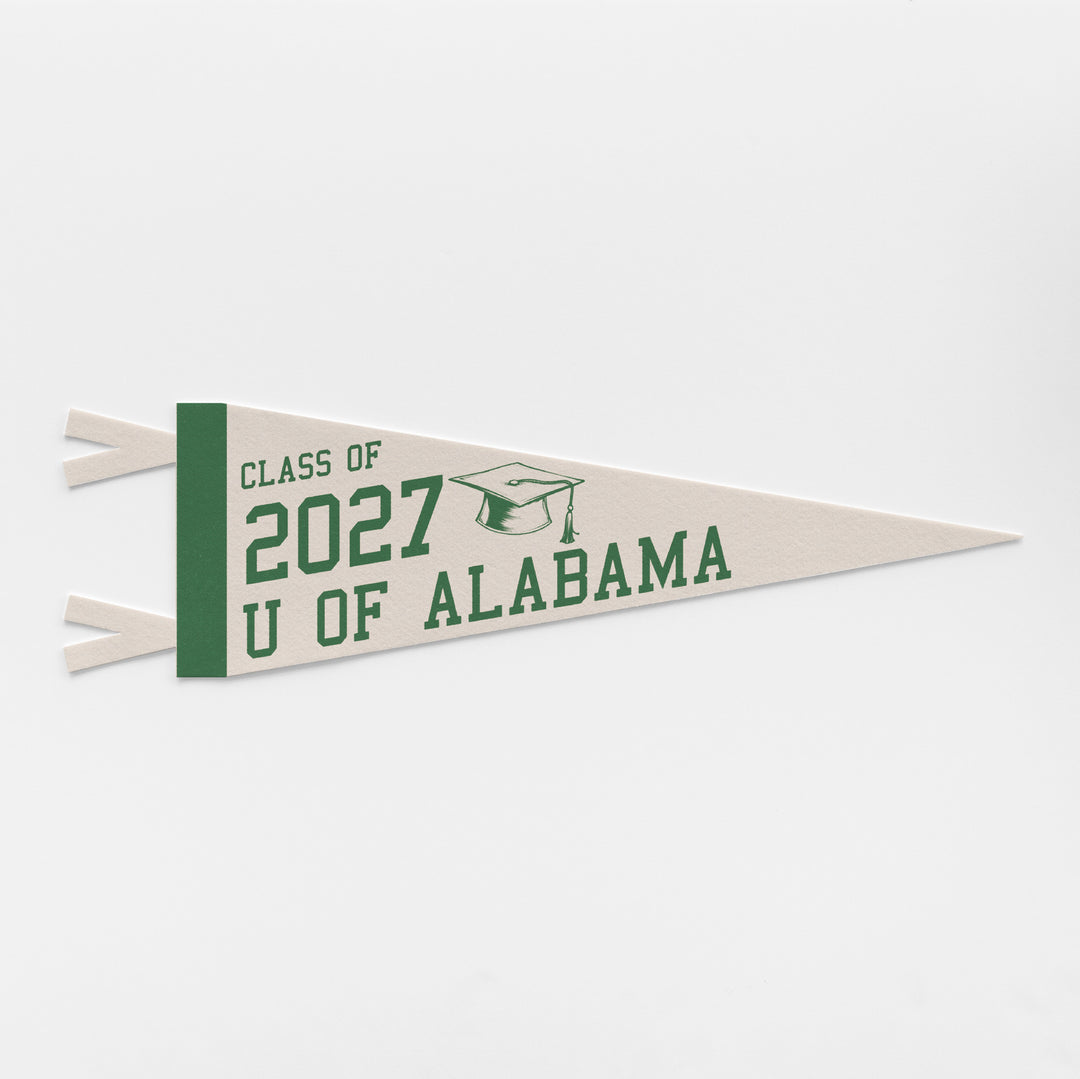 Custom Class of Gift Felt Pennant