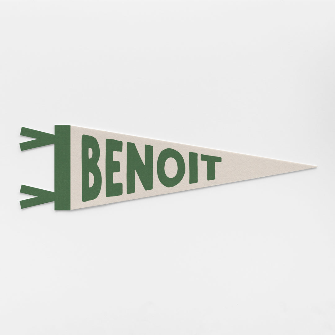 Custom Fun Name Sign Felt Pennant