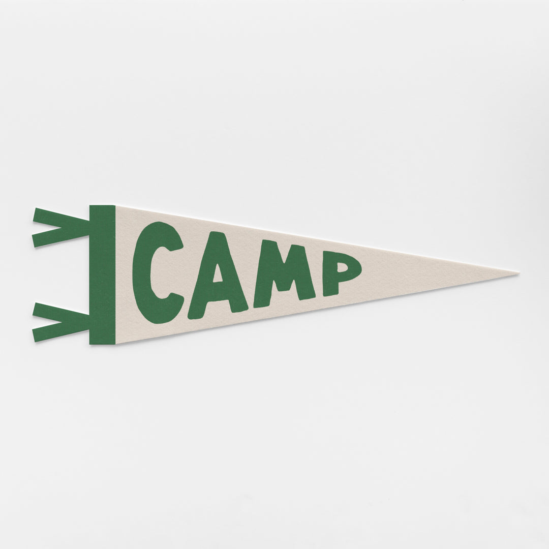 Bold Camp Felt Pennant