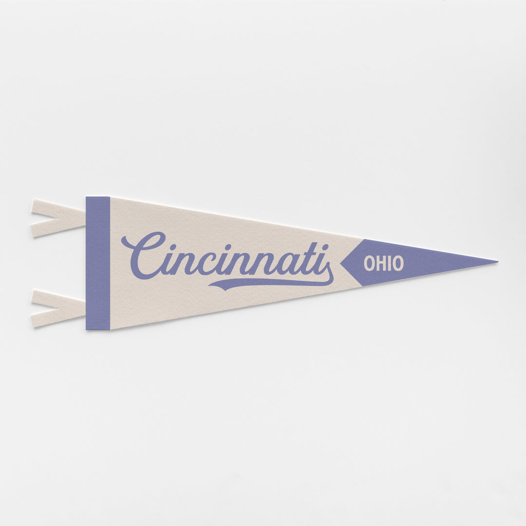 Custom Classic City &amp; State Felt Pennant