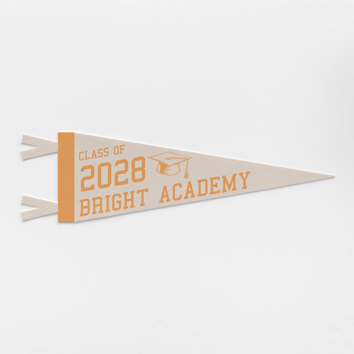 Custom Class of Gift Felt Pennant
