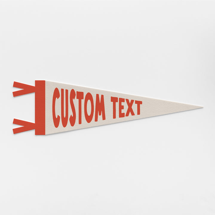 Custom Fun Name Sign Felt Pennant
