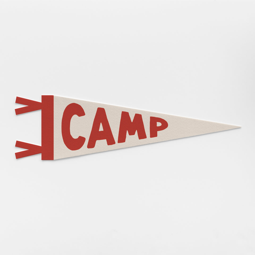 Bold Camp Felt Pennant