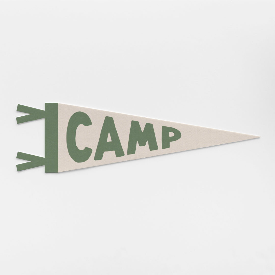 Boho Camp Felt Pennant