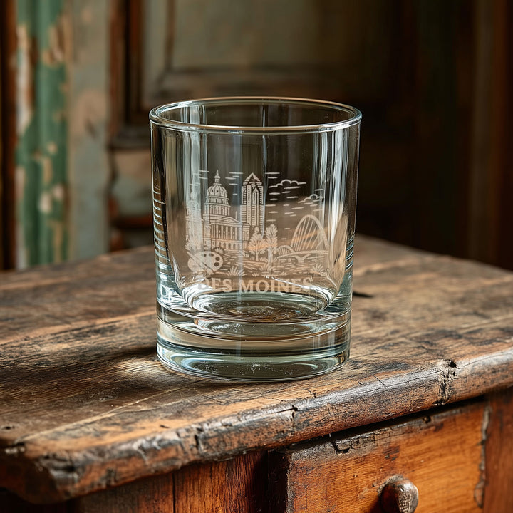 Des Moines Iowa Glasses