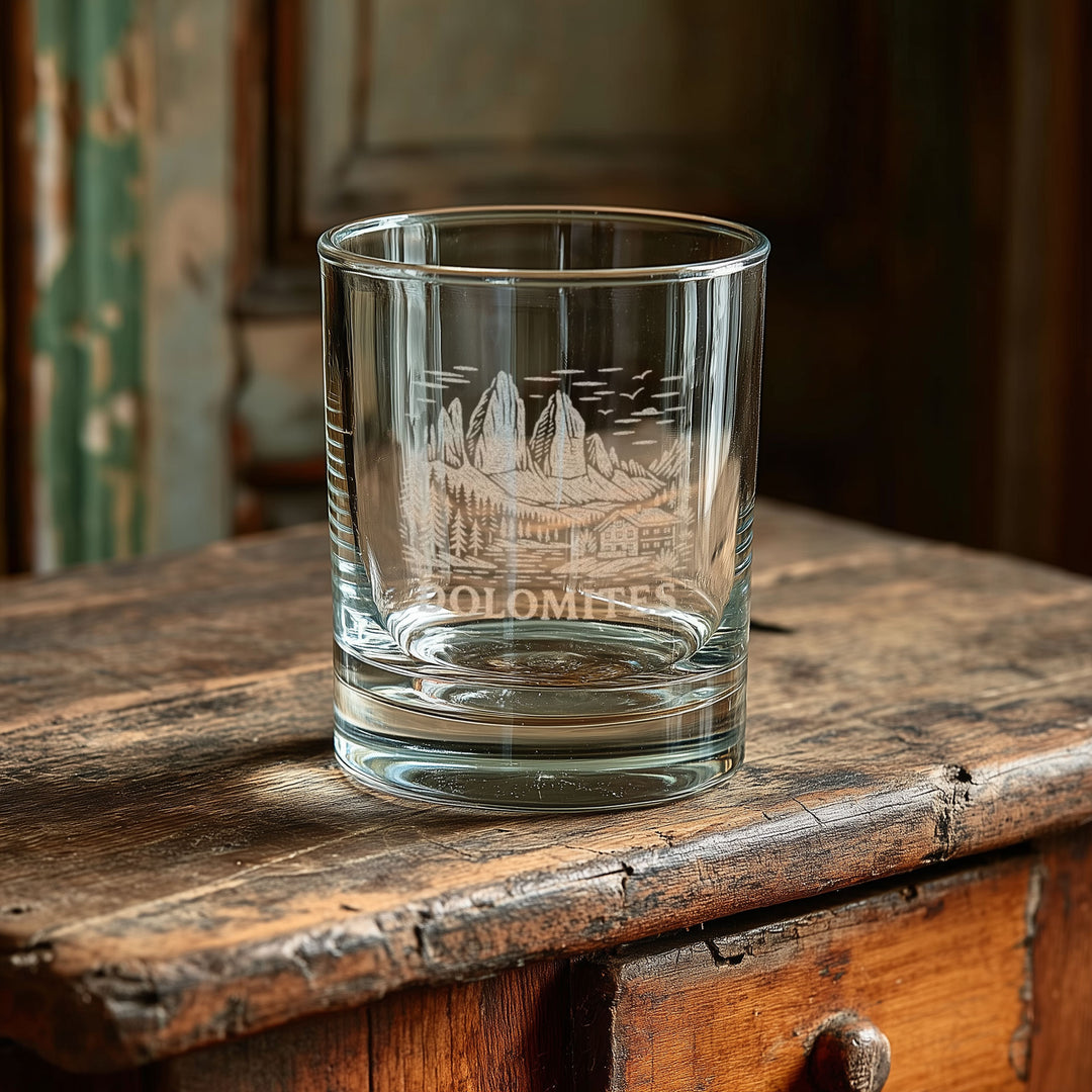 Dolomites Italy Glasses