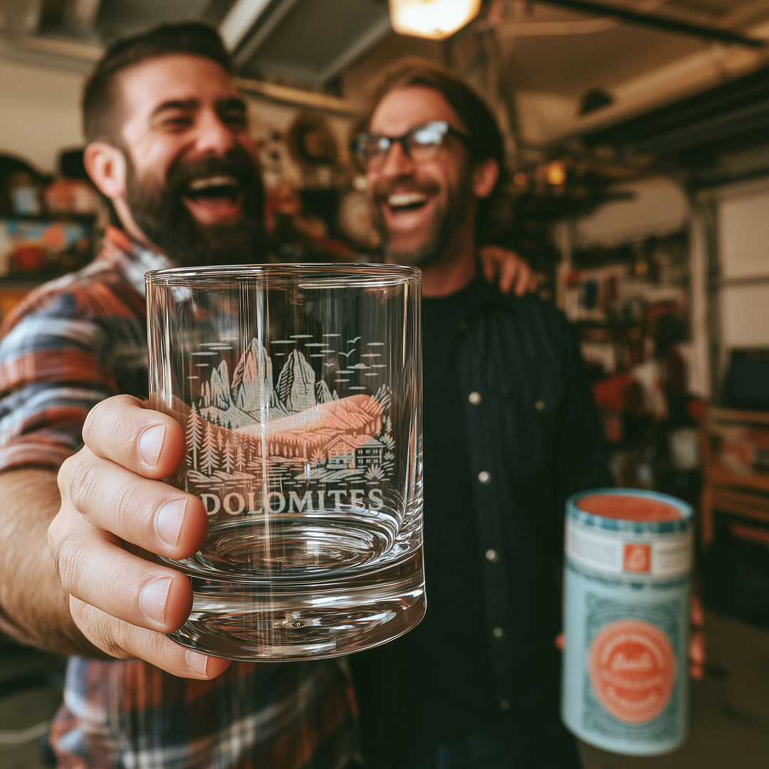 Dolomites Italy Glasses