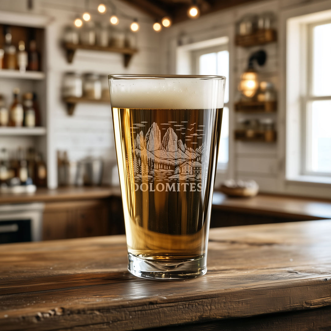 Dolomites Italy Glasses