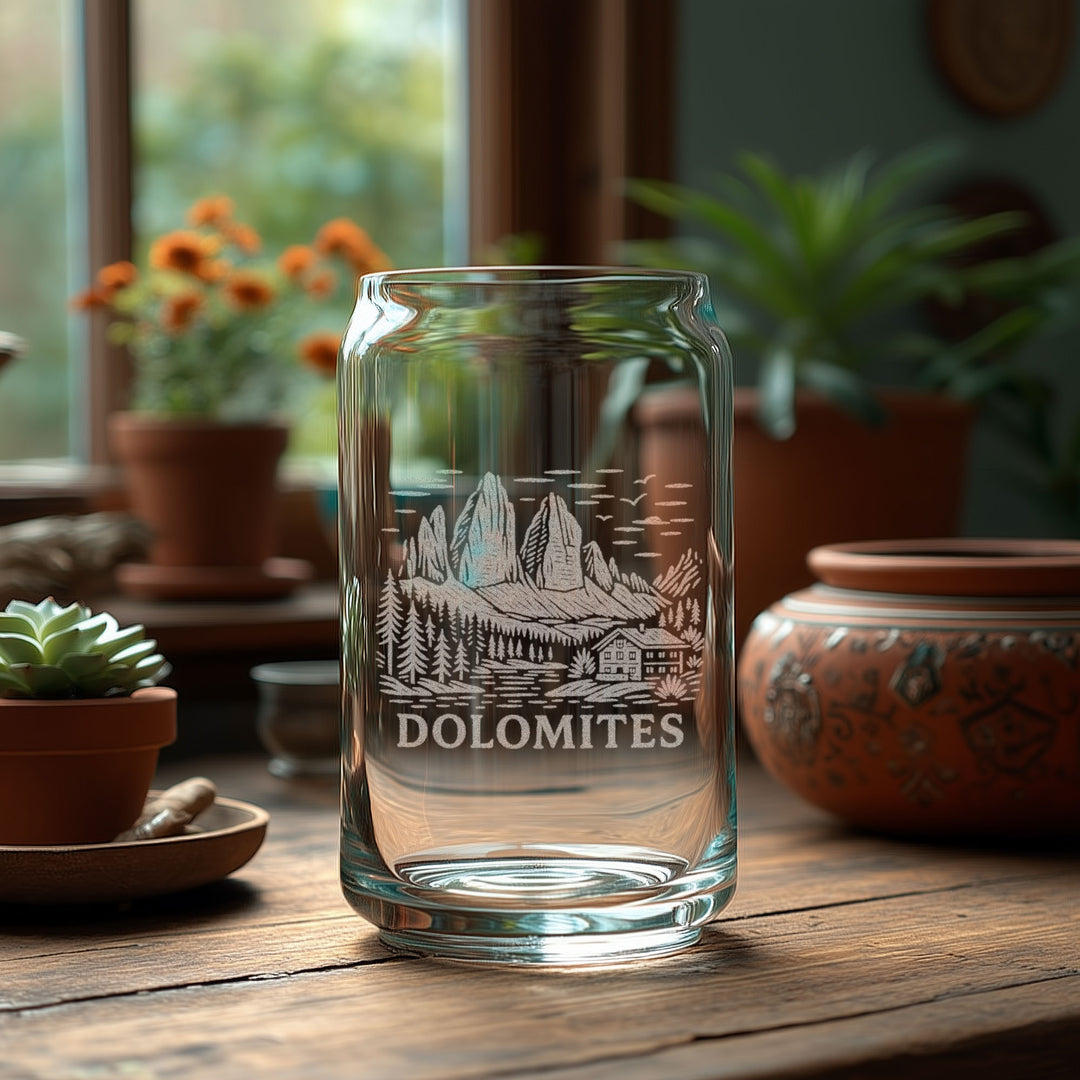 Dolomites Italy Glasses