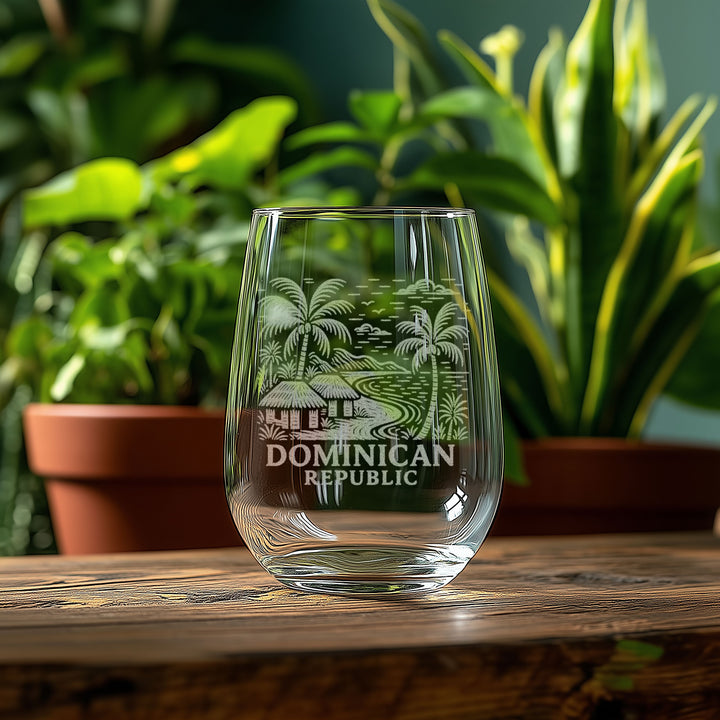Dominican Republic Glasses