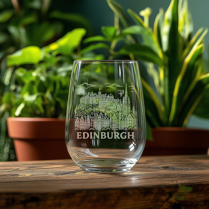 Edinburgh Scotland Glasses
