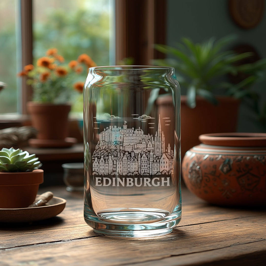 Edinburgh Scotland Glasses