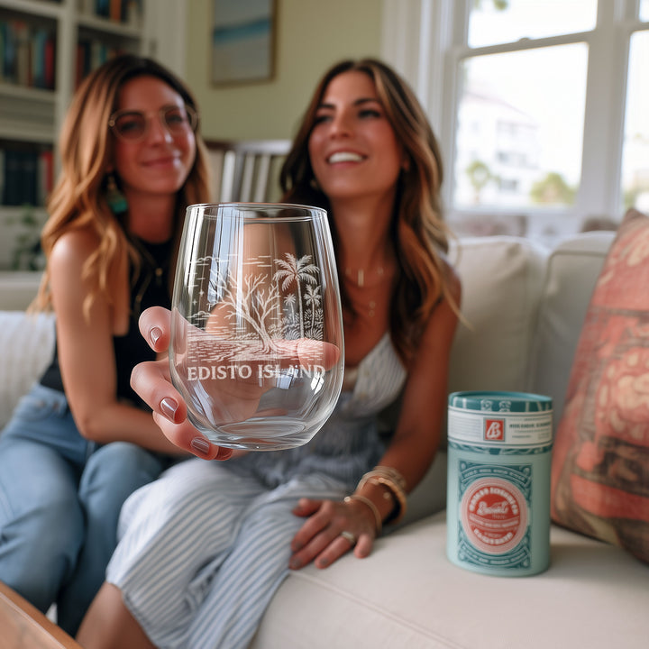 Edisto Island South Carolina Glasses