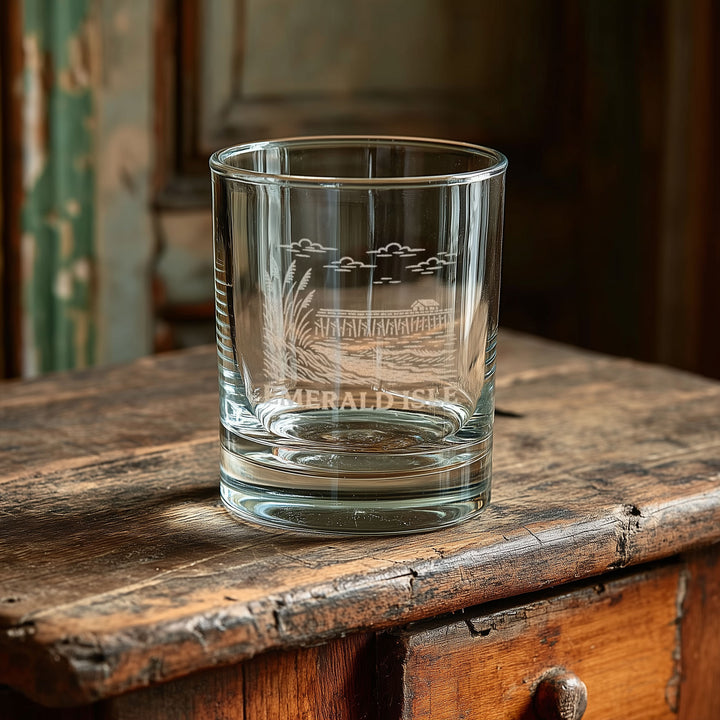 Emerald Isle North Carolina Glasses