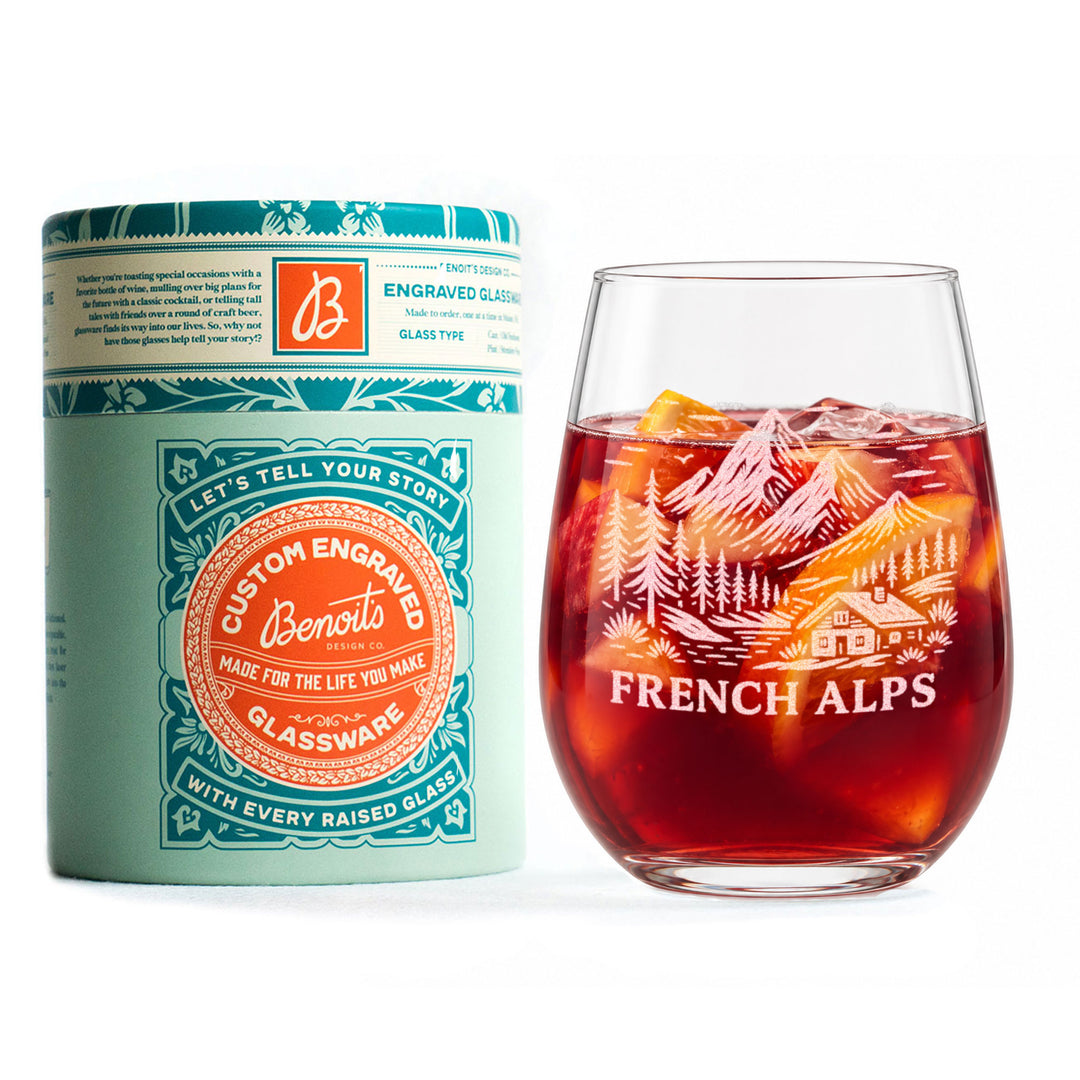 French Alps Glasses