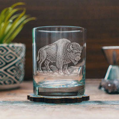 Western Buffalo Glass