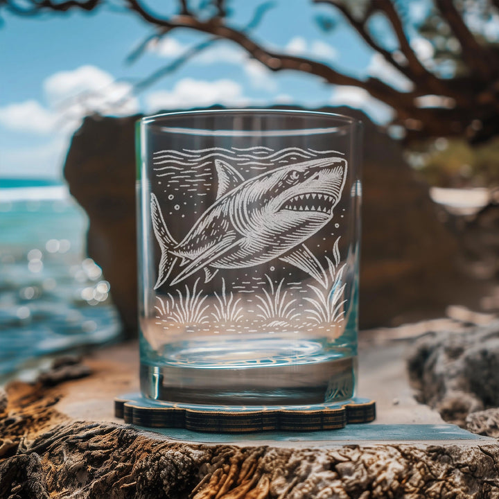 Great White Shark Glasses