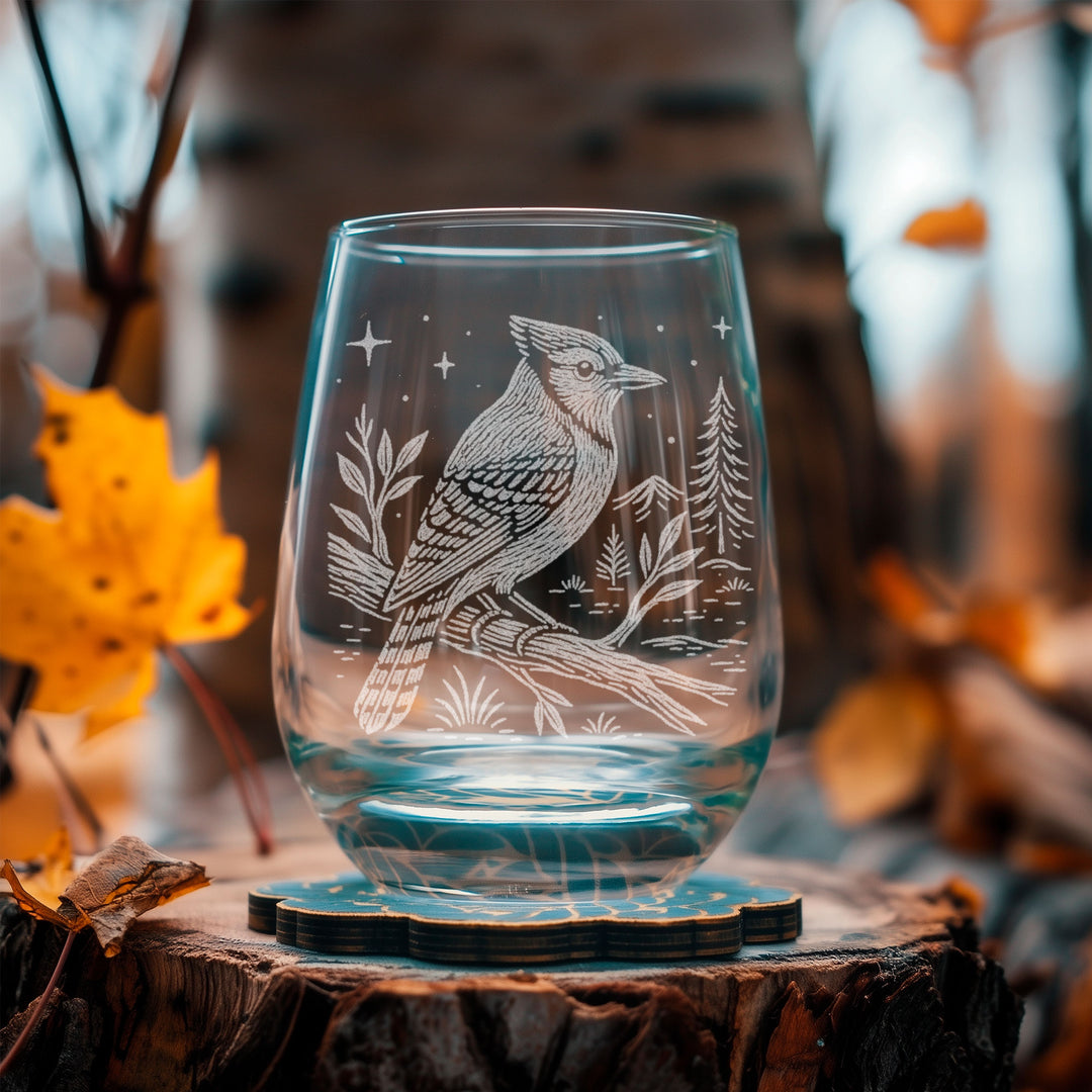 Blue Jay Glasses