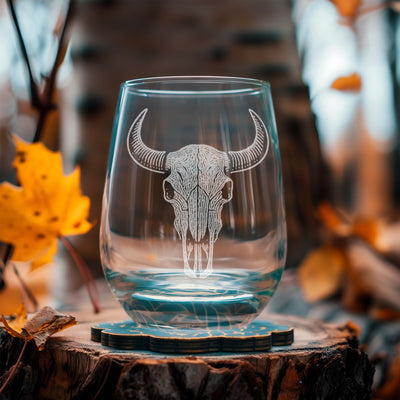 Cattle Skull Glasses