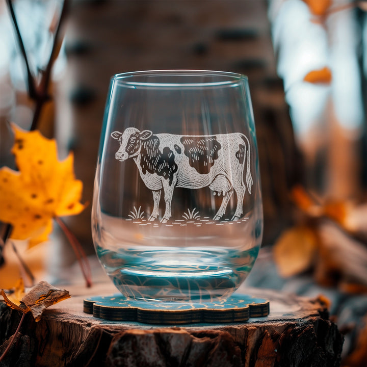 Dairy Cow Glasses
