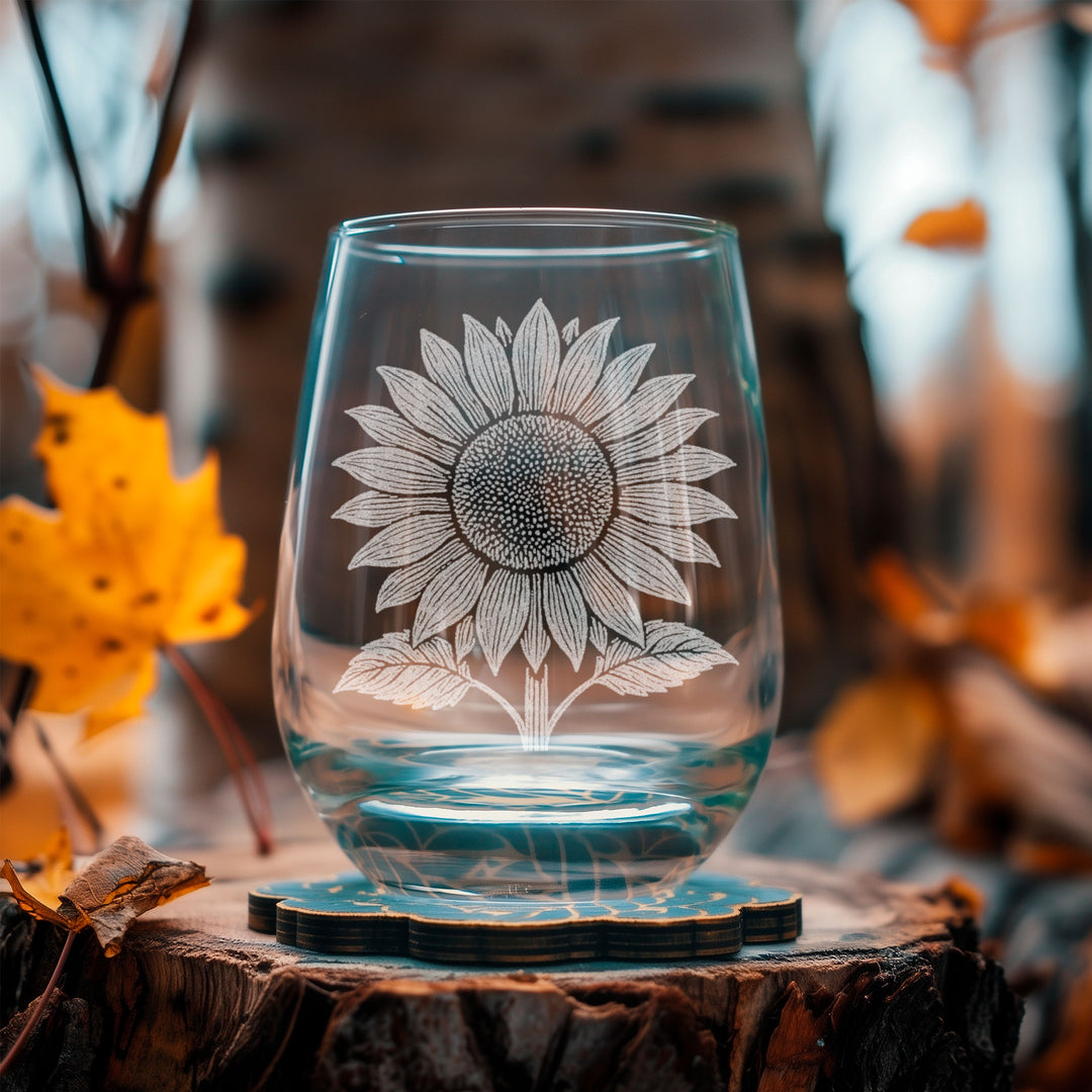 Sunflower Glasses