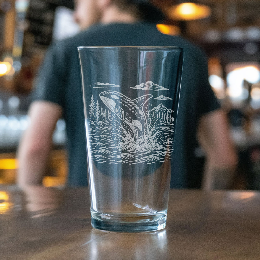 Killer Whale Orca Glasses