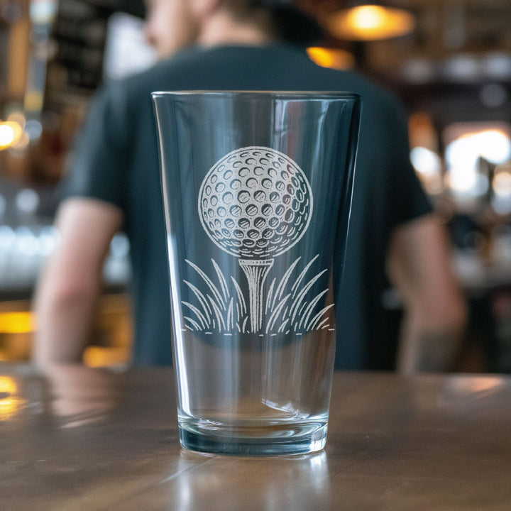 Golf Ball &amp; Tee  Glasses