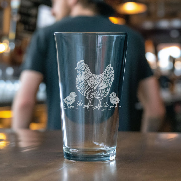 Chickens Glasses