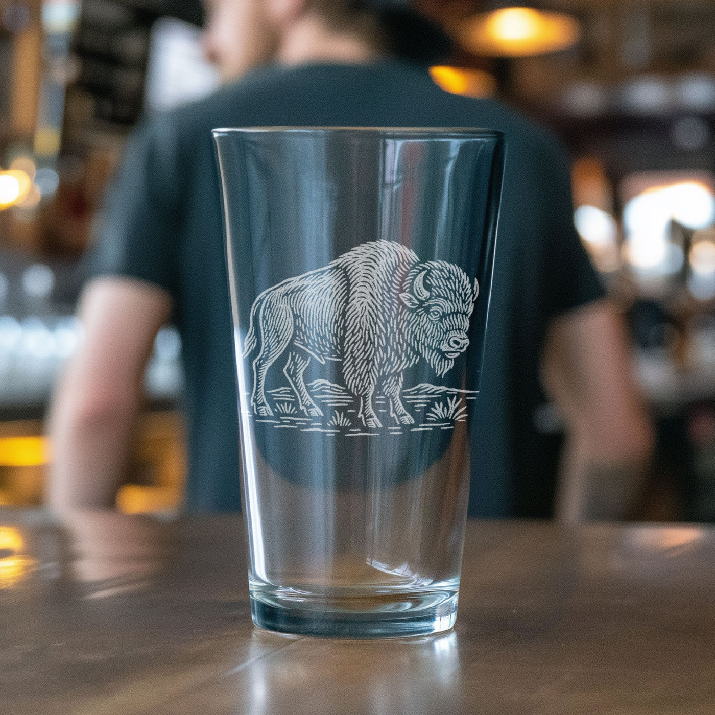 Western Buffalo Glass