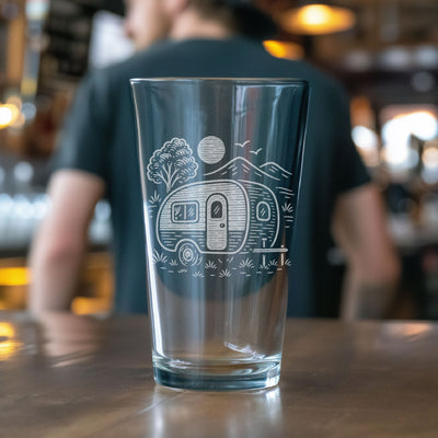 Vintage Camper Glasses