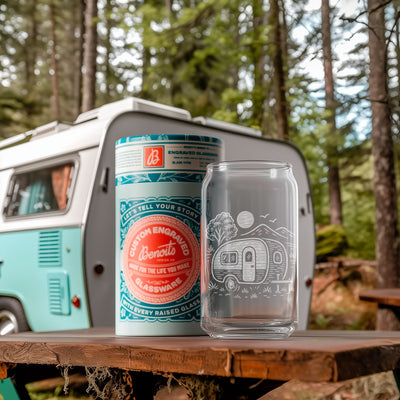 Vintage Camper Glasses