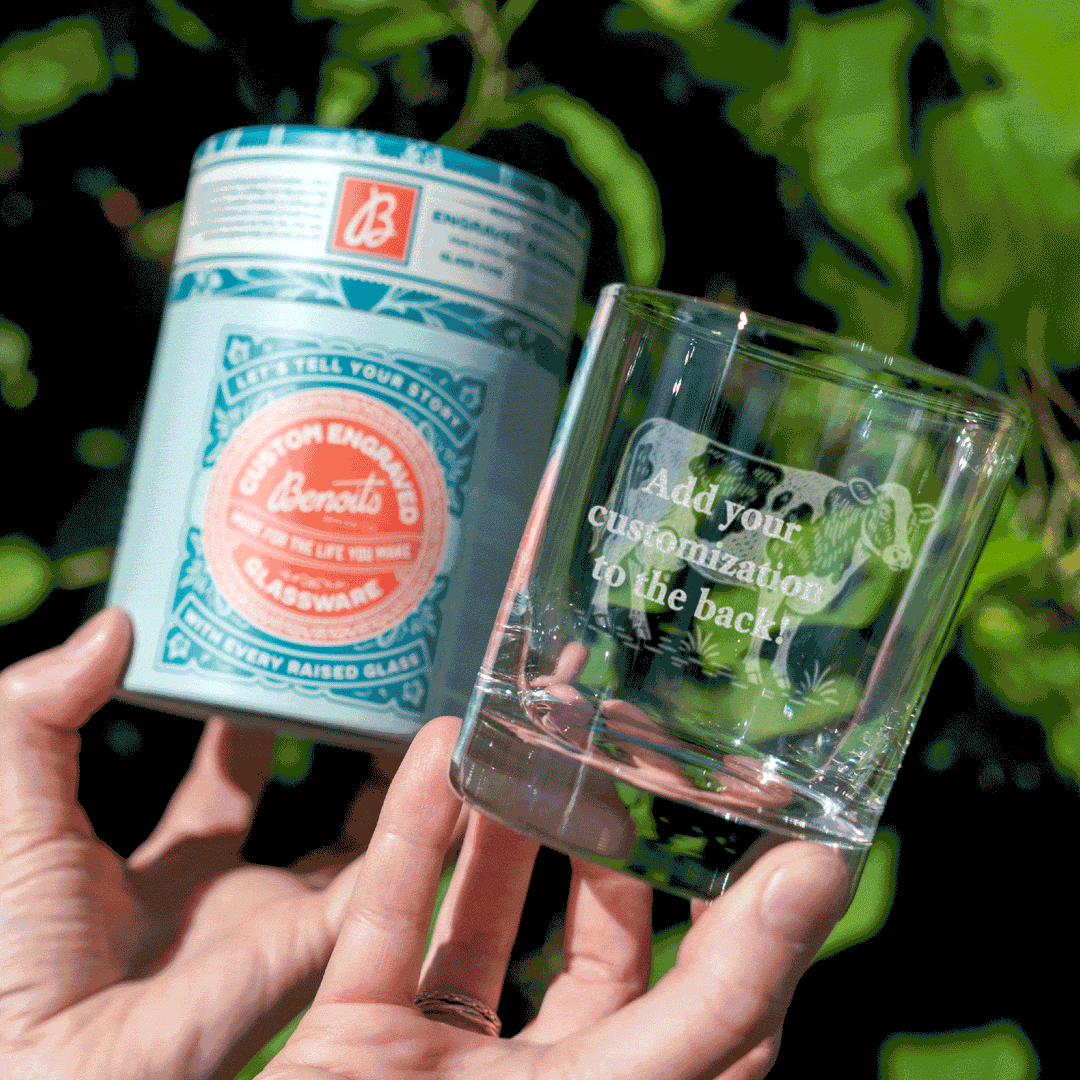 Dairy Cow Glasses