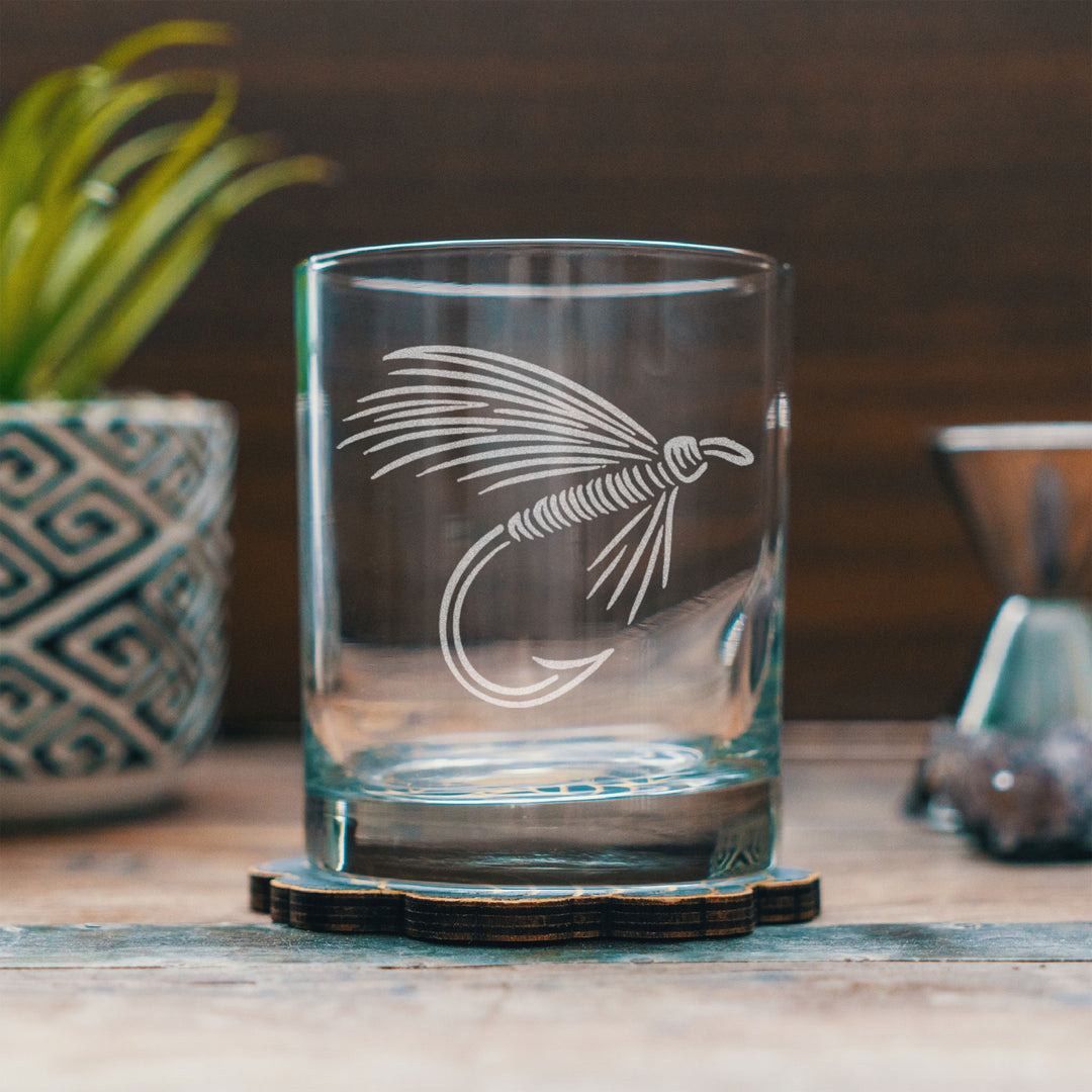 Fly Fishing Flies Glasses Set