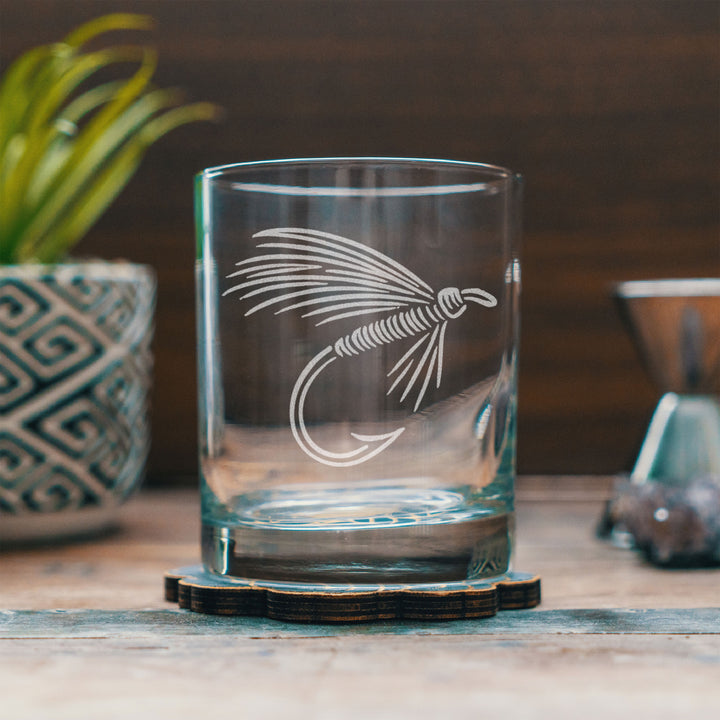 Fly Fishing Flies Glasses Set