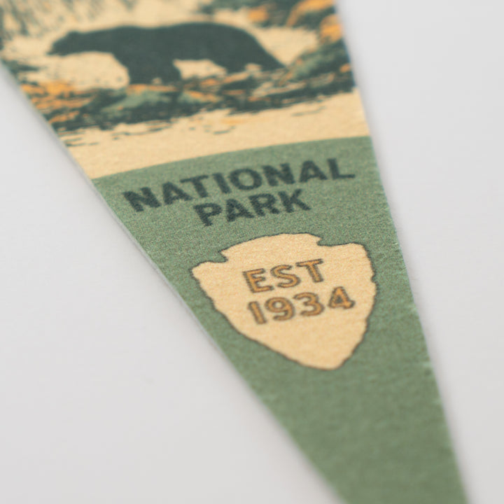 Great Smoky Mountains National Park Felt Pennant
