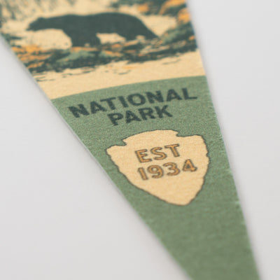Great Smoky Mountains National Park Felt Pennant