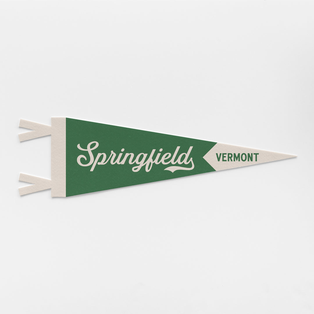 Custom Classic City &amp; State Felt Pennant
