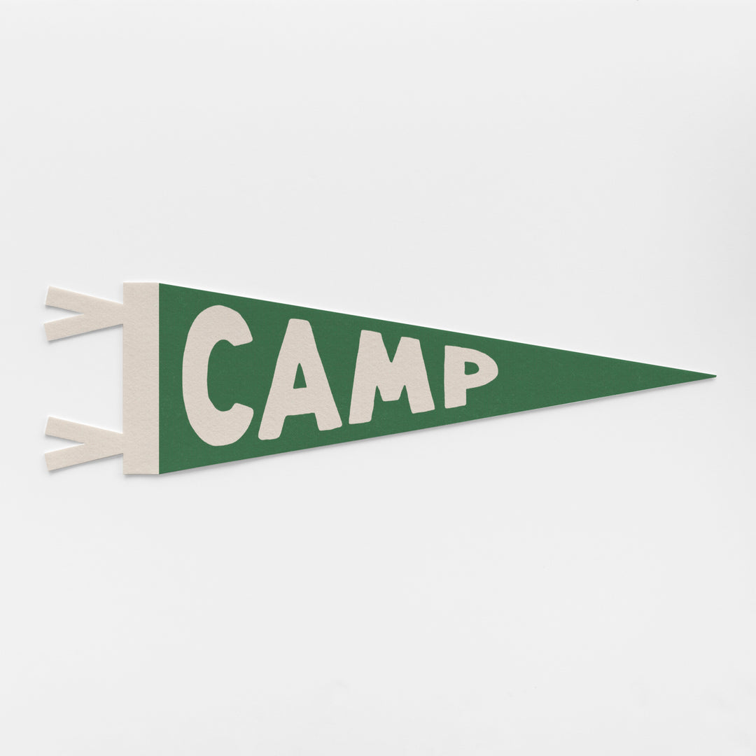 Bold Camp Felt Pennant
