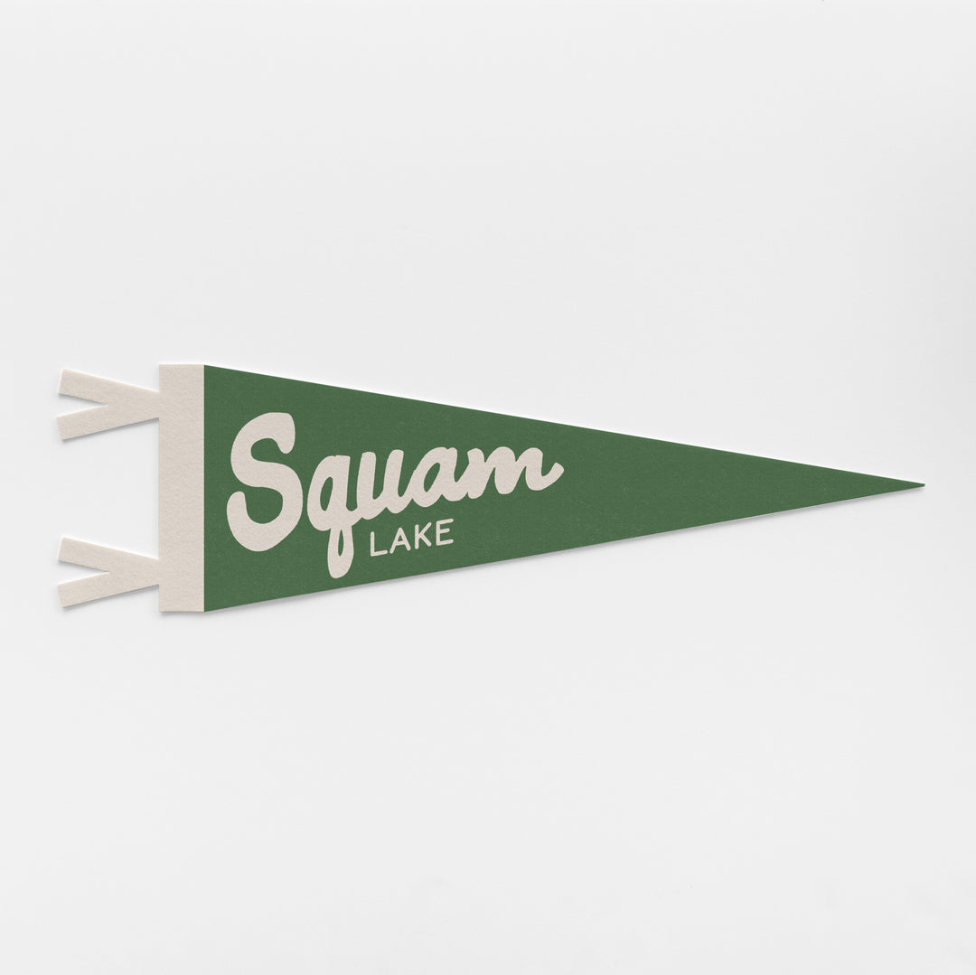Custom Outdoorsy Felt Pennant